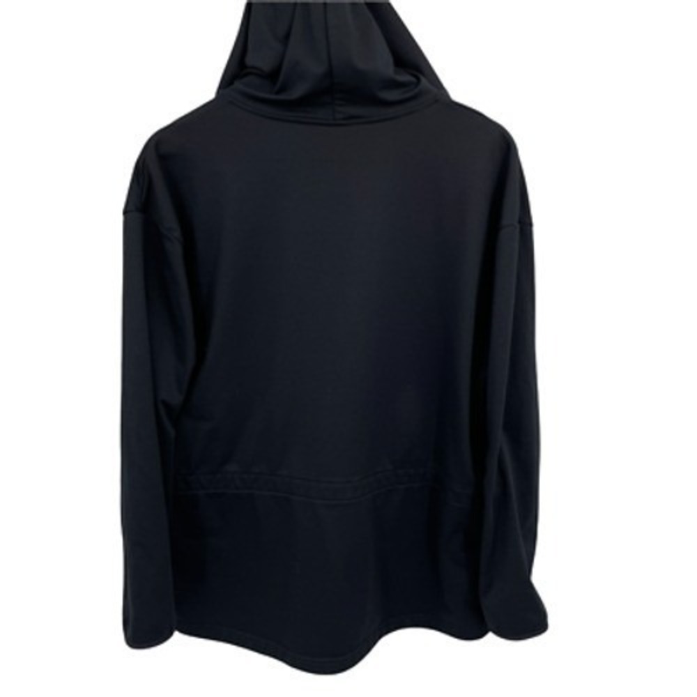 Fabletics Athletic Jacket Womens Large Black Polyester Fleece Lined Pockets - Picture 3 of 12